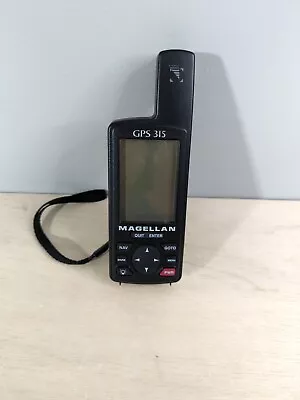 Magellan GPS 315 12 Channel GPS Navigator W/ Box & Manuals Tested & Works • $45