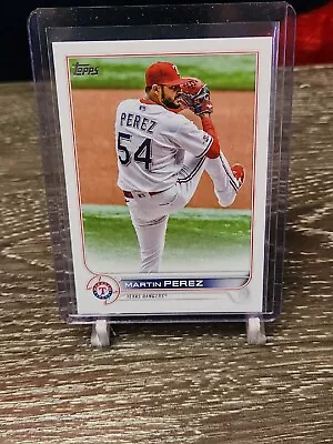 Martin Perez 2022 Topps Update Advanced Stats Parallel/300 • $2