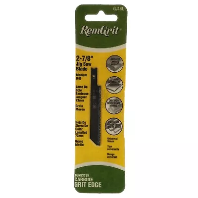 RemGrit GJ4BL E0406141 Tungsten Carbide Grit Edge Jig Saw Blade 2-7/8  U-Shank • $4.94