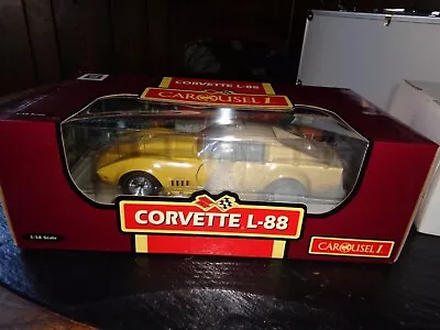 1/18 Carousel 1 1969 Chevy Corvette L-88 427 DAYTONA YELLOW Car NIB • $199.95