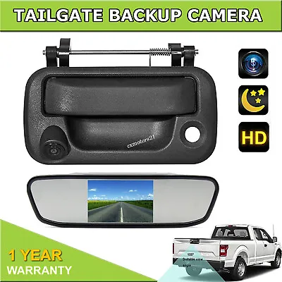 For Ford F-150 2004-14 Tailgate Handle Reverse Backup Camera & 4.3  Monitor Kit • $99.99