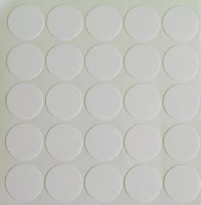 £2.30 • Buy Self Adhesive Screw  Hole  Cover 24 X 15mm Cap White Furniture