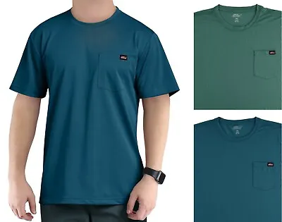 Dickies' Performance Men's T-Shirt Short Sleeve Relaxed Fit Wicking GS417S1B • $14.99