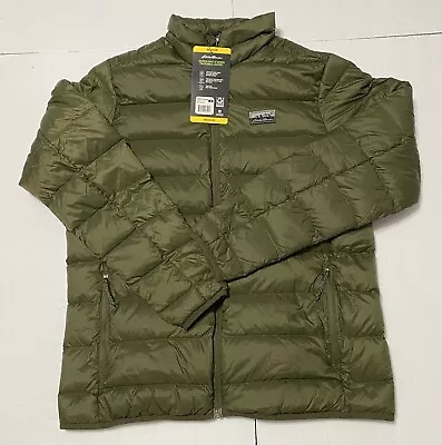 Eddie Bauer Men's Down Packable Jacket Microlight Sz Medium 650 Fill MSRP $129 • $26.55