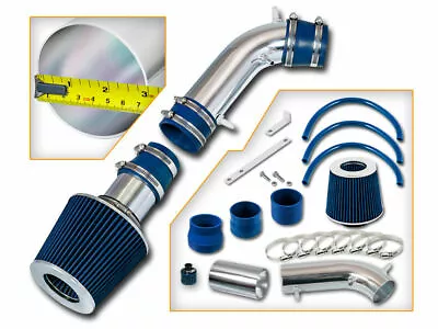 Short Ram Air Intake Kit +BLUE Filter For 95-98 Tacoma T100 / 96-98 4Runner 3.4L • $49.49