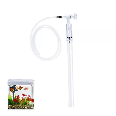 Aquarium Fish Tank Siphon Pump Vacuum Gravel Water Change Filter Cleaner Pipe  • $16.47