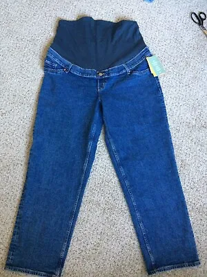 H&M Mama Maternity Skinny Jeans Size Large 99%cotton 1% Elastic. • $12.99