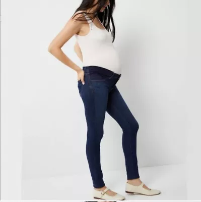 J Brand • Mama J Side Panel Super Skinny Maternity Jeans 29 Medium M 8 • $39.99