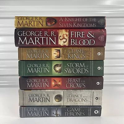 Song Of Ice And Fire Game Of Thrones Large Paperback Set 1-5 George R. R. Martin • $39.98