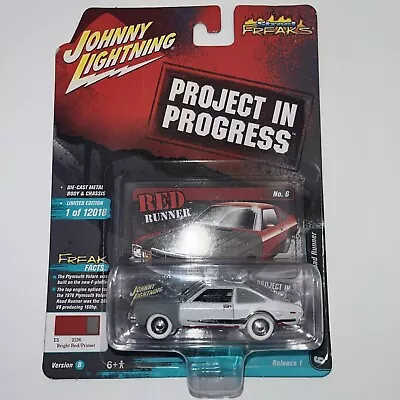 Johnny Lightning WHITE LIGHTNING Project In Progress Plymouth Volare Road Runner • $37.99