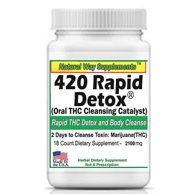 420 Rapid Detox Supports Removal Of Metabolites From Your System In 48 Hours • $22.75