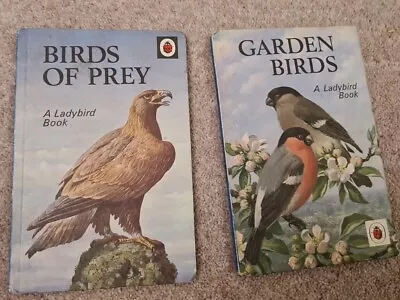 2 Ladybird Books Birds Of Prey And Garden Birds • £5