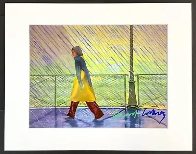 DAVID HOCKNEY - 11x14 In. Matted Print - FRAME READY - Hand Signed Signature • £185.61