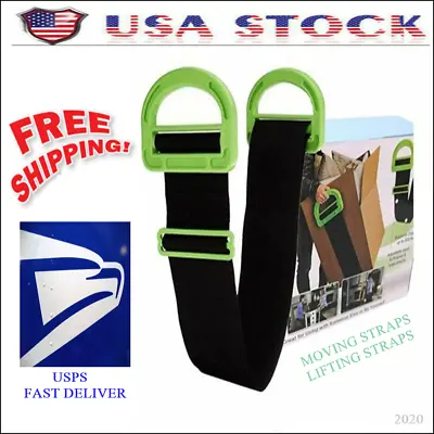 Heavy Lifting Moving Straps Forearm Heavy Carry Furniture Boxes Mattress Set F-S • $10.95