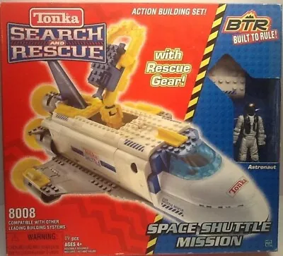 NEW Tonka Search And Rescue Space Shuttle Mission W Astronaut BTR 8008 Compatibl • $34.17