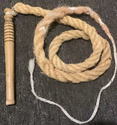 Látigo - Fuete De Carnaval Dominicano 🇩🇴 “Manila Rope Whip” • $50