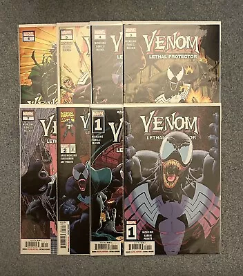 Venom Lethal Protector Mixed Comic Lot Of 8 Issues 1-5 All Comics NM 2022 • $30