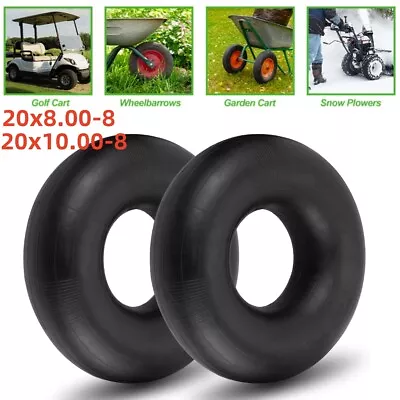 Universal 20x8.00-8 20x10.00-8 Tyre Inner Tubes Riding  Mower Lawn Tractor Buggy • £18.99