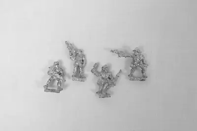 Imperial Army X 4 WARHAMMER 40K GW 1987 Metal Rogue Trader Unpainted VGC • £19.99