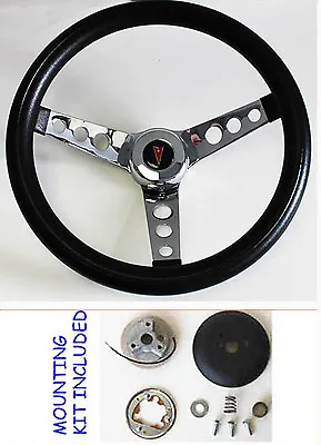 $99.90 • Buy Pontiac Firebird Trans Am LeMans Grant Steering Wheel Black 13 1/2 