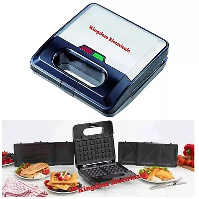 £23.99 • Buy 3 In 1 Sandwich Toaster And Snack Maker
