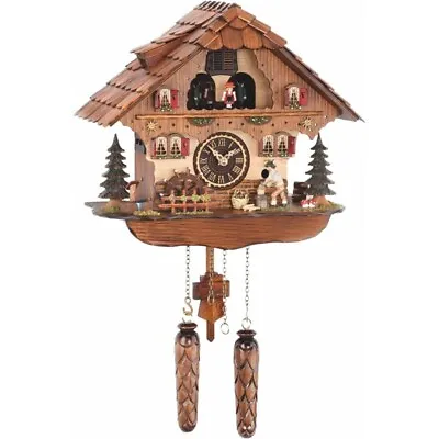 Trenkle Quartz Cuckoo Clock House With Moving And With Music TU.484.QMT.HZZG • $395