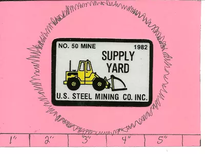 Us Steel Coal Mining Co - Coal Mining Sticker-decal • $1.39