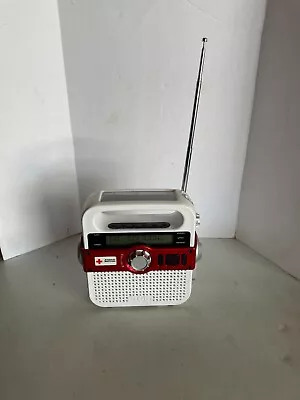 ETON SOLARLINK FR370 American Red Cross Weather Alert Emergency Radio Crank • $25