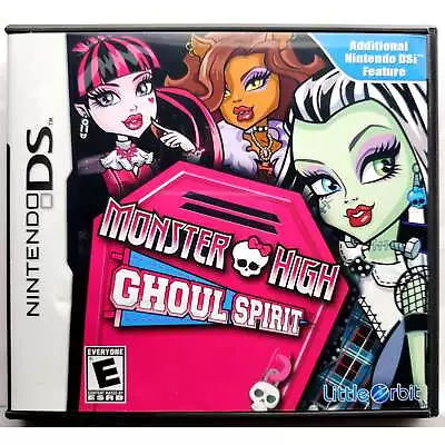 Monster High: Ghoul Spirit - Nintendo DS Pristine 180 Day Guarantee NDS • $16.99