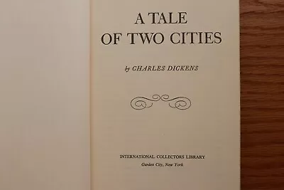 A Tale Of Two Cities By Charles Dickens International Collector's Library HC • £7.99