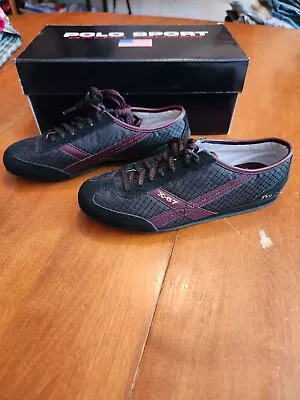 $34 • Buy NIB Ralph Lauren Polo Sport Rip Stop Runner Sneakers Shoes - Women's Size 6.5B
