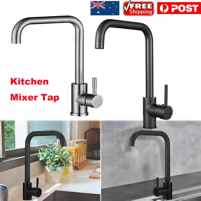 Kitchen Mixer Tap Laundry Sink Basin Faucet Swivel Gooseneck Bath Spout Faucet • $39.99