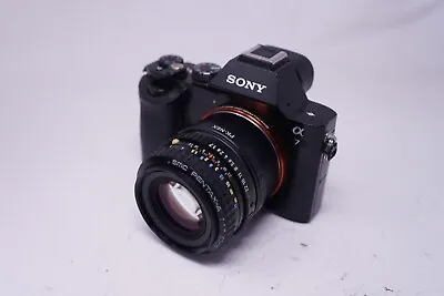 Sony E Mount Adapted 50mm F1.7 Pentax-a Prime Lens All A7 Nexa6000 • £41.99