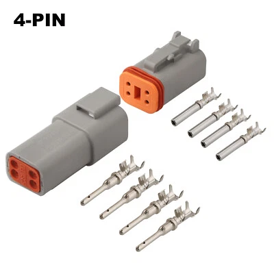 £6.19 • Buy 2 3 4 6 8 12 Way Pin Kit For Deutsch Dtm Series Multi Plug Waterproof Connector