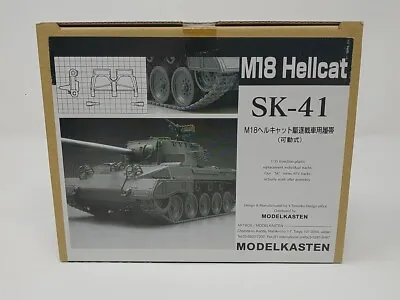 Modelkasten SK-41 M18 Hellcat Model Kit 1:35 Scale Injection Plastic Japanese • $40