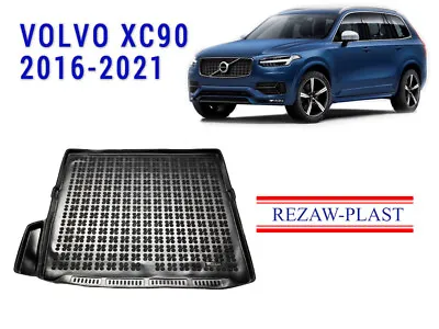 Cargo Mat For Volvo XC90 XC 90 2016-2024 Trunk Mat All Weather Custom Fit Odor • $94.99