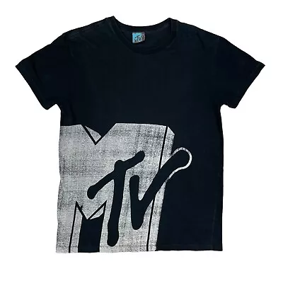 MTV Store Mens Vintage T Shirt Black Small  • £19.95