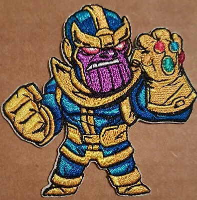 Marvel Thanos Embroidered Iron On Patch • $8.50