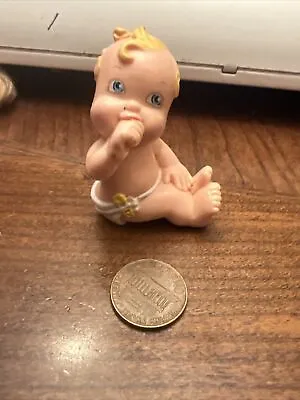 Magic Diaper Baby Sucking Thumb Galoob Vintage 1991 Toy Figure Blonde Hair • $7.99