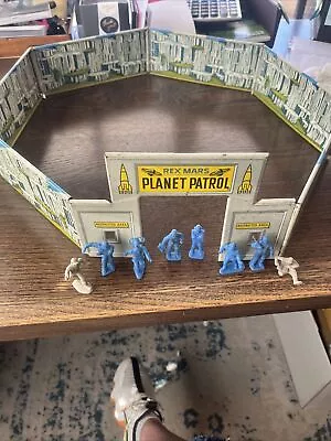 Vintage Rex Mars Planet Patrol Playset & Marx Tom Corbett Space  Figures 1950s • $175