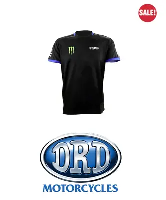 Genuine Yamaha Men’s Monster Energy Racing Team Derby T- Shirt WAS: £38.50 • £30.80