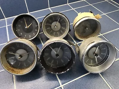 6 Vintage VW Type 3 NOT WORKING Clocks For Parts Rebuild Squareback Notchback • $50