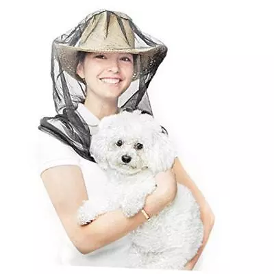 Midges Head Net - Mosquito Midge NoSeeUm Protection - X-Large Comfortable  • $12.95