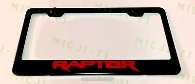 Raptor F-150 Stainless Steel License Plate Frame Holder Rust Free • $11.85