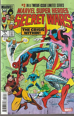 Marvel Comics Marvel Super Heroes Secret Wars #3 May 2024 Facsimile 1st Nm • £6.75