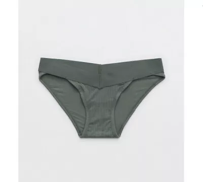 NWT AERIE Superchill Modal Bikini Undies Green Medium • $10