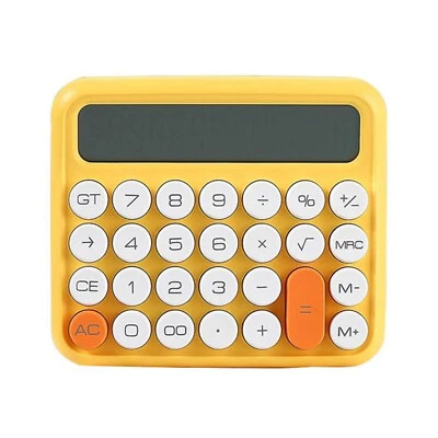 £9.89 • Buy Mechanical Key Large Button Desktop Calculator Modern Design UK Seller