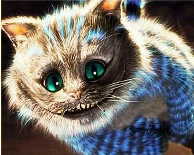 $11.66 • Buy SALE....30cm X 40cm...5D DIAMOND PAINTING..DISNEY CHESHIRE CAT..full Drill 