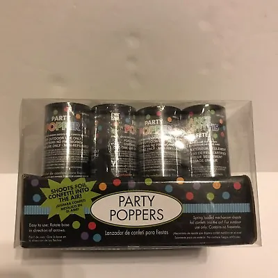 $9.99 • Buy Confetti Poppers Party Accessory Amscan (1 Ct. 12 Pieces Per Ct.) New