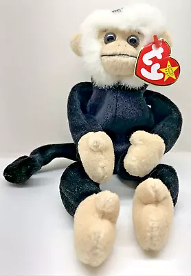 1999 TY Beanie Baby Original Mooch The Monkey W/Hang Tag • $2